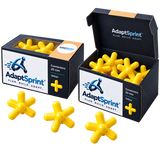 AdaptSprint Connector Pod 20 mm Yellow transparent product rendering